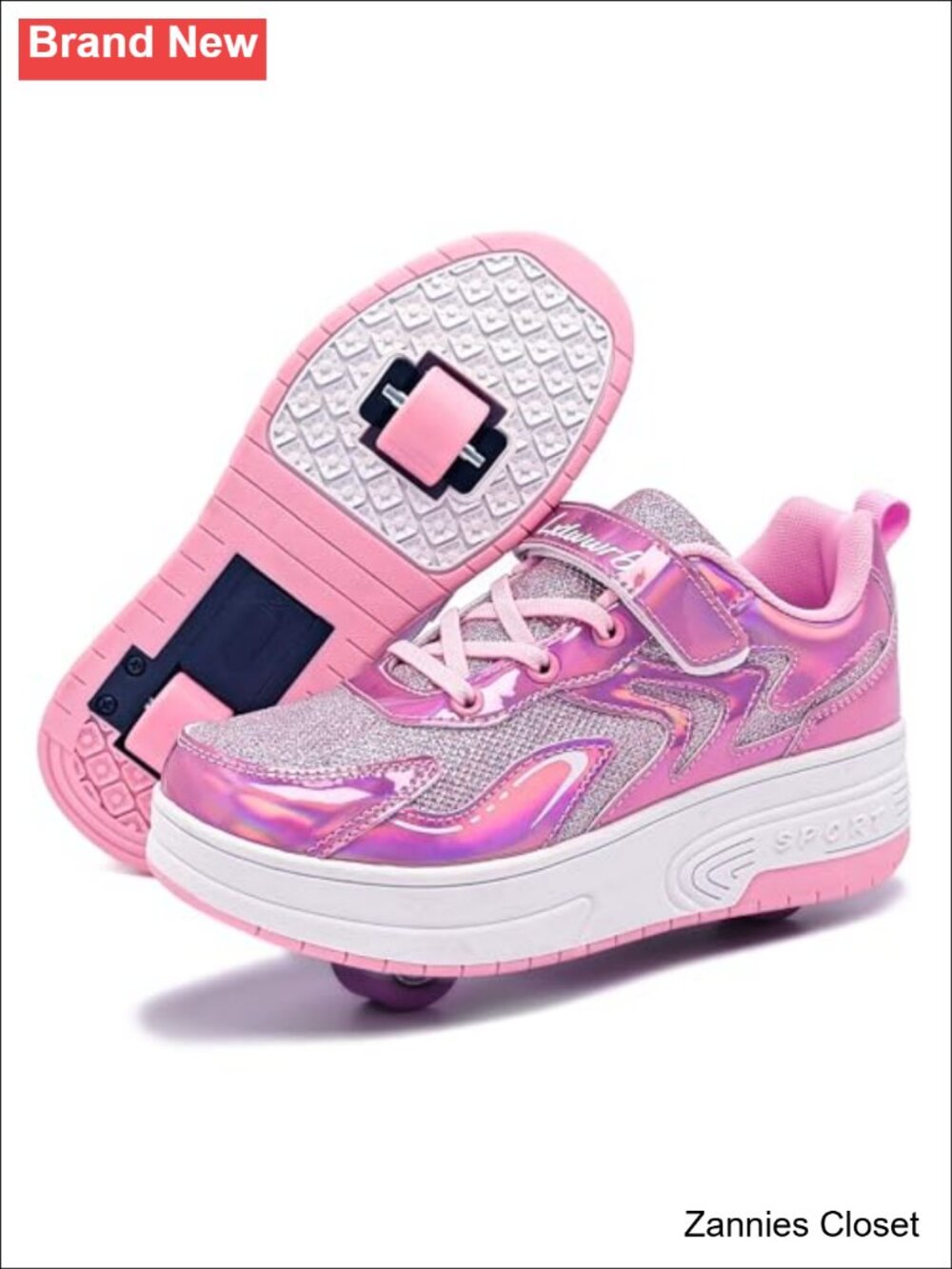 ✨Kids Roller Skate Shoes Sneakers with Detachable Wheels